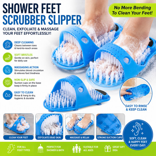 Shower feet foot - feet,