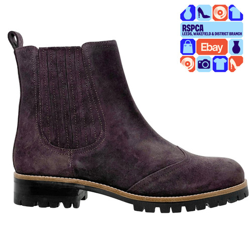 Hobbs brown suede leather - brown,