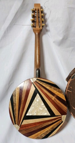 Vintage banjo mandolin with - banjo,