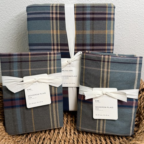 Pottery barn woodrow plaid - pottery,