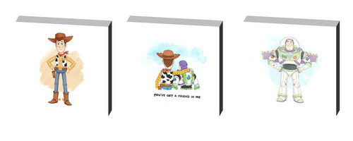 Toy story buzz woody canvas - toy,