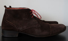 Mens Jeffrey West Brown Suede
