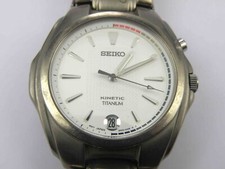 Mens seiko kinetic titanium - mens,