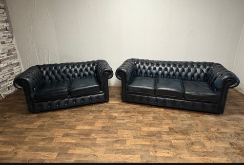 Chesterfield suite seater - suite, 3
