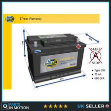 Hella Supreme Car Battery