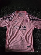 Mens Jordan Psg 3rd Shirt 25/26 Season Pink Bnwot Medium