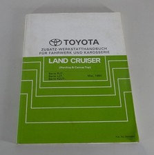 Workshop Manual Toyota Land