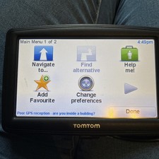 TomTom N14644 XXL 5-Inch GPS Sat Navigation Tested & Working Directions