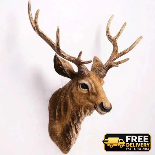 Large faux deer - deer, wall