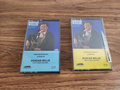 1988 box car willie cassette - box,