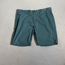 MARKS AND SPENCERS MENS EMERALD COLOUR  CHINO SHORTS SIZE: W-42" REGULAR 