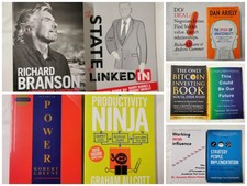 Business Books Bundle - Mindset, Leadership, Finance, Psychology x 10 Books