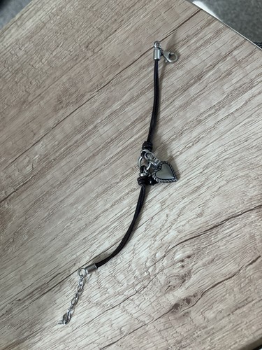 Fossil brown leather bracelet