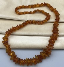 Vintage Baltic amber chip bead