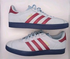 Adidas Gazelle Blue and Claret West Ham, Aston Villa Burnley uk9 2019 EG7447