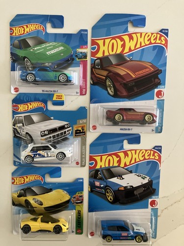 Hot wheels car - 5, bundle.