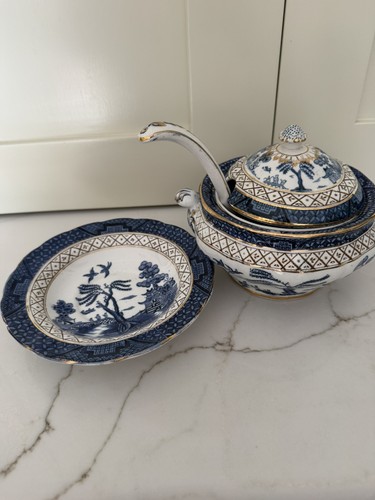 Antique wilton ware sauce - wilton,