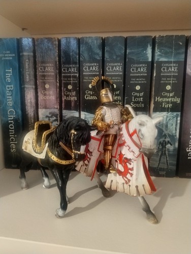 Schleich knight and - knight, horses