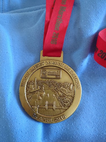 London marathon finishers - london,