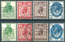 KGV 1929 Postal Union Congress PUC SG434 SG435 SG436 SG437 Two Sets of 4 Used