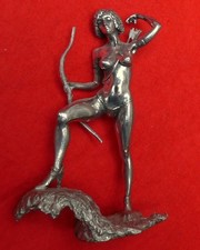 ROYAL HAMPSHIRE ART FOUNDRY PEWTER CUPID FIGURINE