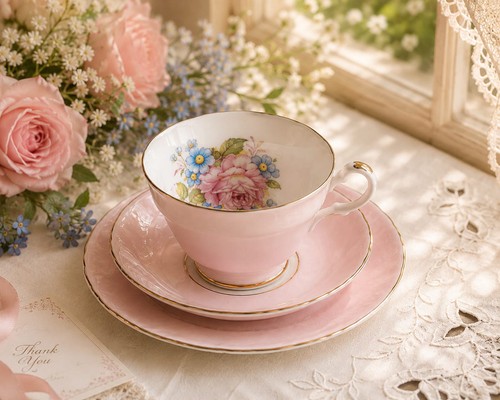 Vintage pink bone - vintage,