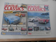 practical classics. 2003.Frogeye.Rover P6.Porsche 911.Rally Cars.Escort.TR2/TR4
