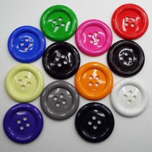 Buttons 50mm extra large round - buttons,