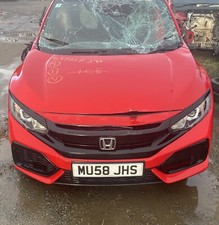 Honda Civic 1lt Turbo 2018 Breaking For Door Interior One Wheel Nut £4