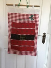 handmade Hanging fabric pocket