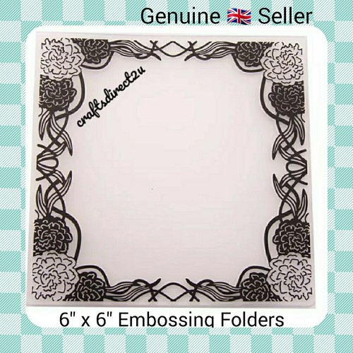 Embossing folder border of - embossing,