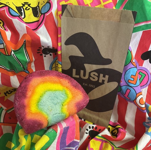 Lush rainbow bubble - lush,