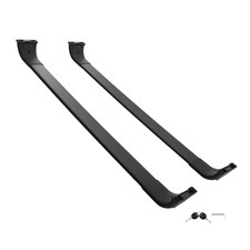 2Pcs Black Roof Cross Bars Kit