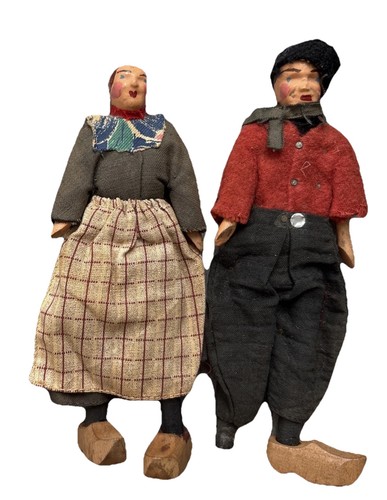 Vintage primitive folk - folk, art