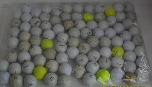 Mixed used golf balls - 90+,