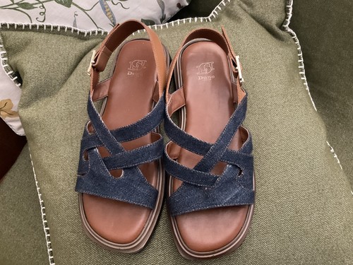 Dune ladies flat - dune, sandals