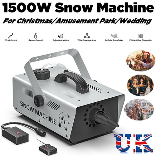 1500w snow machine snowflake - 1500w,