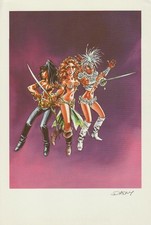 RARE EO DANY EX LIBRIS SIGNED