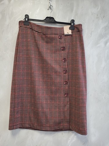 Burgundy houndtooth knee - burgundy,