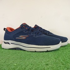 Skechers Trainers Size 11 Men's Navy Go Walk Arch Fit Clinton Running Shoes