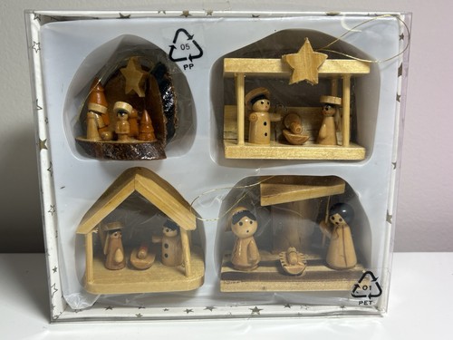 Boxed set vintage wooden - boxed,