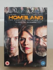 Homeland The Complete Seasons 1-3 DVD Box Set 12 discs All 36 episodes