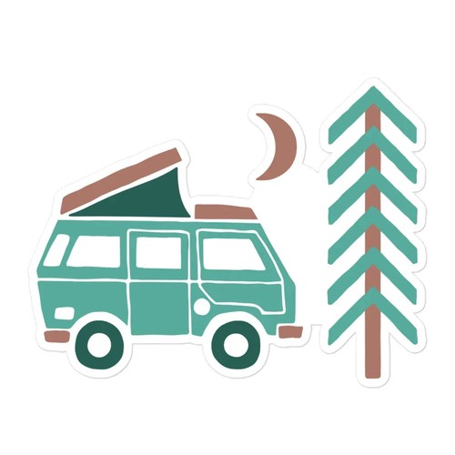 Outside van moon vanagon - moon,