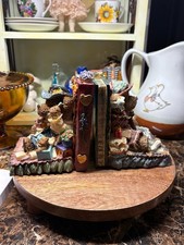 Resin Bear Bookends Multicolor