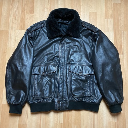 Vintage black leather - vintage,