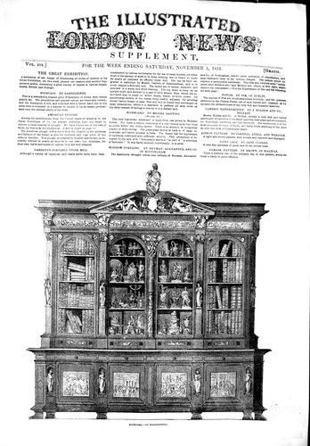 Original old antique print - old,