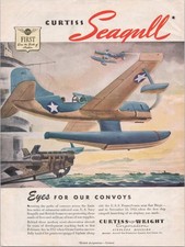 Vintage Curtiss Wright Seagull