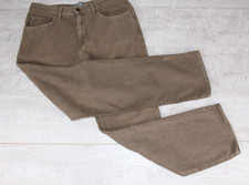 MARKS AND SPENCER Men's MOLESKIN TROUSERS Light Brown W 34 L 31