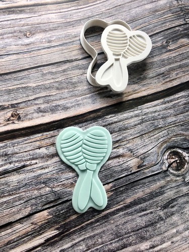 Maracas cookie cutter - cutter, and