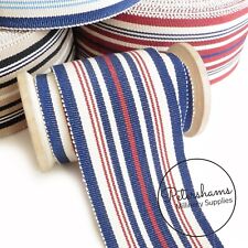 54mm Cotton Striped Millinery
